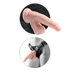 King Cock Gode réaliste 3D Cock Swinging Balls 13 x 4.2 cm